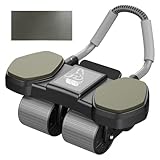 Bauchroller,Bauchtrainer für zuhause, verbessertes 4-Rad-Design,...