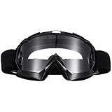 XYDZ Brille MTB Motocross,Winddicht Brille Skibrille Anti Fog UV...