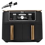 Ninja Foodi MAX Dual Zone Heißluftfritteuse [AF400EUCP] Amazon Exclusive,...