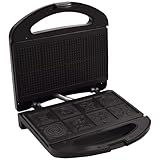 Syntrox Zimtwaffeleisen Zimtwaffelautomat Dulja für 8 leckere Zimtwaffeln,...