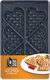 Tefal Platte Herzwaffeln Backform Nummer 6, passend für Tefal Snack...