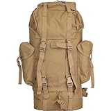 Brandit Army Backpack Rucksack (camel, one size)