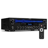 Audizio AV560EQ - 5.1 HiFi Verstärker mit Bluetooth, 390 Watt AV Receiver...