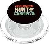 Schnitzeljagd-Champion, lustiges Design PopSockets PopGrip für MagSafe