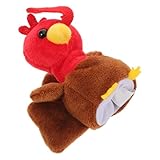 YARNOW Kindgerechte Weiche Feuer-hahn Fingerpuppe für Rollenspiele und...