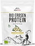 AlpenPower BIO ERBSENPROTEIN 600 g - 100% reines Erbsenprotein-Isolat -...