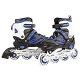 Kids Globe Street Rider Inlineskates (Inliner) blau/schwarz, verstellbar...