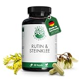 Rutin & Steinklee - 1.000mg Tagesdosis – 100% Vegan & Ohne Zusätze -...