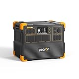 pecron E3600LFP PowerStation 3072Wh (Erweiterbar auf 15.36kWh) 3600W...