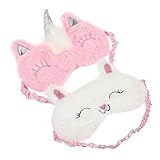 Baluue 2St Schlafmaske süß sleep aid einschlafhilfen eyepatch eye mask...