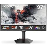 KOORUI G2722P 27 Zoll Gaming Monitor, 200Hz PC Bildschirm, QHD 2560x1440...
