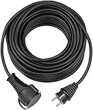 Brennenstuhl Qualitäts-Gummi-Verlängerungskabel (5m Kabel, für den...