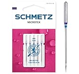 SCHMETZ | 5 Nähmaschinennadeln | Microtex | 130/705 H-M | Nadeldicke 80/12...