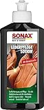 SONAX LederPflegeLotion (250 ml) wasserabweisende Lederpflege mit...