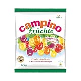 Campino Früchte – 1 x 325g – Leckere Fruchtbonbons in vier...