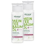 alkmene Mein Teebaumöl Gesichtswasser 2x 150 ml Pickel Reduktion 85%...