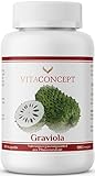 Vitaconcept I Graviola Extrakt 2000 mg I 180 Kapseln I hochdosiertes...