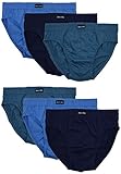 MioRalini 6 Herren Sport Slip ohne Eingriff, Artikel: 6 Stück Set05,...