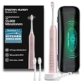 Tristan Auron Schallzahnbürste- Elektrische Zahnbürste mit...