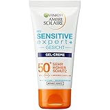 Garnier Gel-Creme mit LSF 50+, Gesichts-Creme mit Sonnenschutz für helle,...