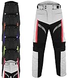 TSM-MOTO Herren Motorradhose aus wasserdichtem Cordura-Textil mit...