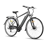 HILAND 28 Zoll Elektrofahrrad für Damen und Herren, 8-Gang E-Bike mit 36V...