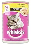 whiskas dose Adult Chunks in Sauce Huhn katzenfutter