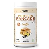 Weider Protein Pancake Mix, Vanille, 1er Pack (1x 600g), 0.6 kg