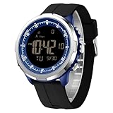 findtime Herren-Sportuhr, Schrittzähler, Schrittzähler, Uhr für...