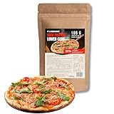 Lower Carb High Protein Pizzateig Backmischung | 105 g Eiweiß pro...