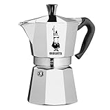 Bialetti - Moka Express: Ikonische Espressomaschine für die Herdplatte,...