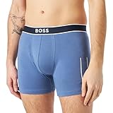 BOSS Herren Boxerbr 24 Logo Boxer_Brief, Black1, S EU