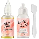 DABUG Wig Glue, Perückenkleber und Kleberentferner Set, Wasserfester Wig...