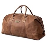 DRAKENSBERG Weekender 'David' (L) Leder Reisetasche Herren und Damen im...