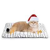 Petace Selbstheizende Decke Katze, Heizdecke für Katzen und Hunde,Haustier...