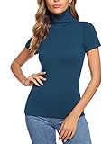 Totatuit Damen Rollkragenpullover Strickpullover Langarm für Herbst Winter...