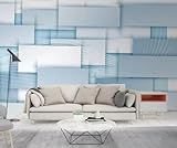Klassisches Quadrat Gespleißt Geometrisch Einfach Elegant Moderne 3D...