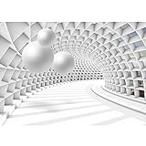 Runa Art Fototapete 3D Abstrakt 352 x 250 cm Vlies Tapeten XXL Moderne...