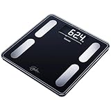 Beurer BF 405 Diagnosewaage, präzise Körperanalyse für bis zu 8...