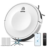 E2 Staubsauger Roboter mit Kartierung 6000 Pa, 150 Min. Laufzeit, 660 ml...