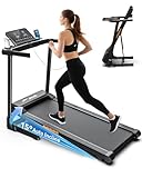 Laufband für Zuhause Klappbar, 15% Automatische Steigung, 1-14 km/h...
