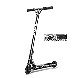 Albott Sports Pro Stunt Trick Push Scooter- 360 Grad Steet Fixed Bar für...