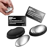 2 Stück Edelstahlseife,Edelstahl Seife,Edelstahlseife,Anti-Rost Edelstahl...