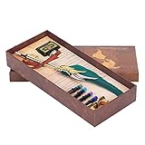 Fyearfly Schreibfeder Stift Set Feder Stift Kalligraphie Set, Vintage...