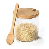 INCETUE 300ml/10 fl oz Salzbehälter mit Deckel, Luftdicht Gläser Salz...