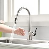 AIMADI Sensor Wasserhahn Küche Ausziehbar Automatisch Küchenarmatur...