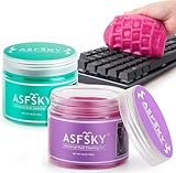 ASFSKY 2 Stück Auto Reinigungsgel Tastatur Schleim Reiniger für den...