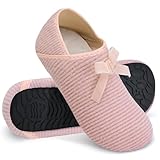 WateLves Damen Memory Foam Plüsch Hausschuhe Antirutsch Baumwolle...