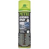 PETEC Lecksuchspray Leckage Spray Lecksucher für Gas, CO2, Propan,...