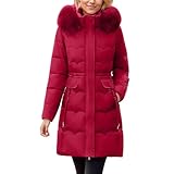 Wintermantel Damen Parka Damen Women Winter Jacket Winterjacke Wasserdicht...